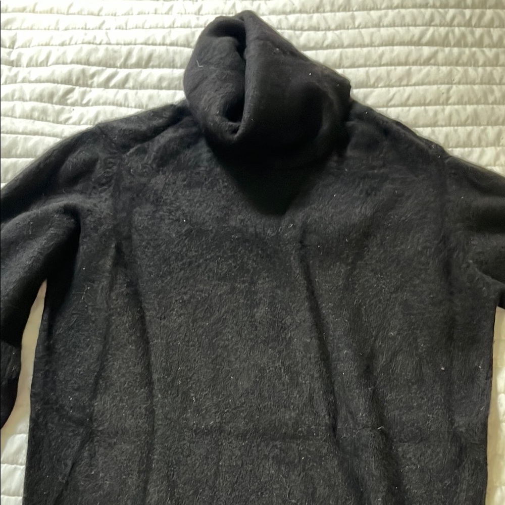 Vintage B. Altman’s Cashmere Black Turtleneck Sweater